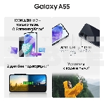 Смартфон Samsung Galaxy A55 5G, 8/128Gb, темно-синий, фото3