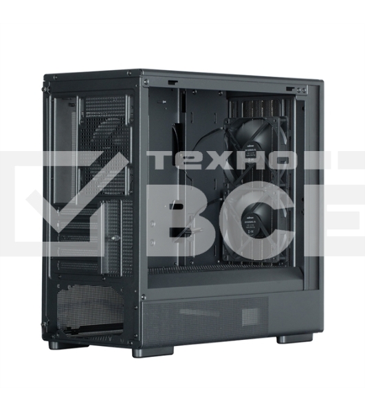 Корпус Zalman P10 NAMU, MATX, BLACK, WINDOW, FRONT COVER WALNUT, 2x3.5