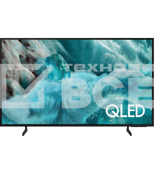 Телевизор Samsung 55' QE55Q7FAAUXRU черный QLED 4K UHD 100Hz Smart TV