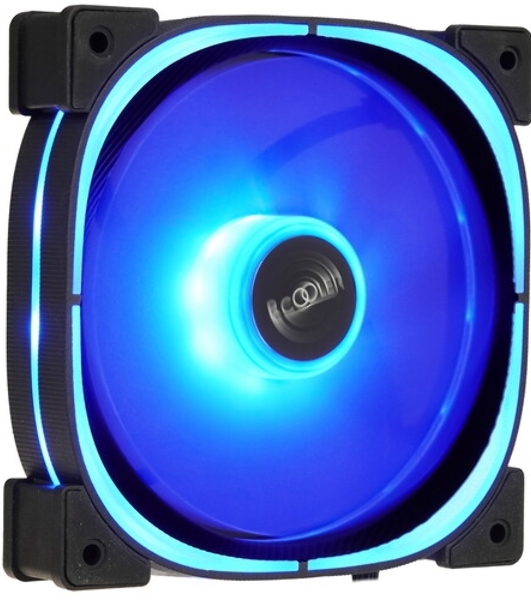 Вентилятор для корпуса PCCooler EF120 ARGb черный, 120 мм, 1500 об/мин, 25.7 дБ, 4 pin