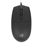 Мышь проводная Oklick 147M черный, 1600 dpi, USB, кнопки - 3, фото4
