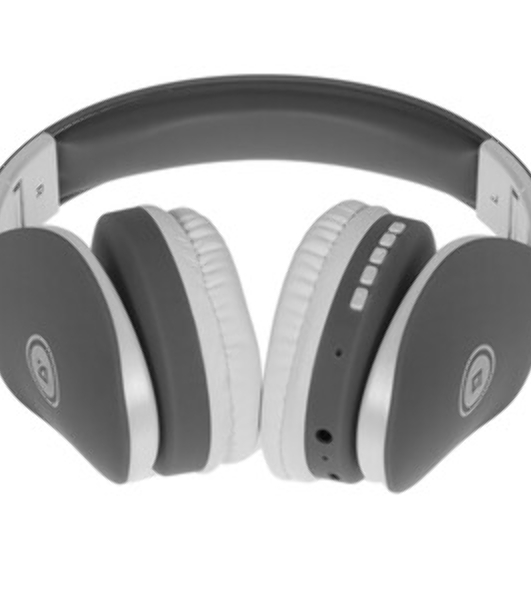 Беспроводные/проводные наушники Defender FreeMotion B525 серый/белый, накладные, Bluetooth + проводной, до 8 ч