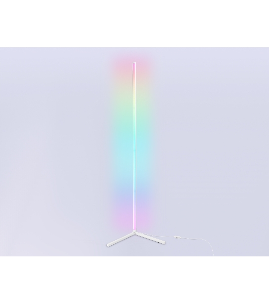Светильник Ambrella light FL8025 WH белый LED 20W RGB D32*1650 (ПДУ РАДИО 2.4G)