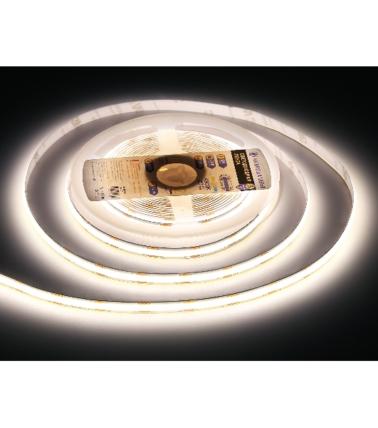 Светодиодная лента Ambrella light GS2602 COB 320Led/ 10W m/ 12V IP20 4500K/ 5000*8*1.54mm (2 конт.)