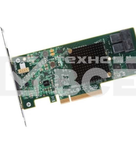 Контроллер LSI 9341-8I SGL 12Gb/s RAID 0/1/10/5/50 8i-ports (LSI00407)