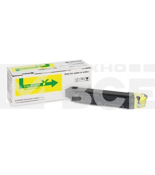 Картридж лазерный Kyocera TK-5160Y (1T02NTANL0) желтый для P7040cdn 12000 стр