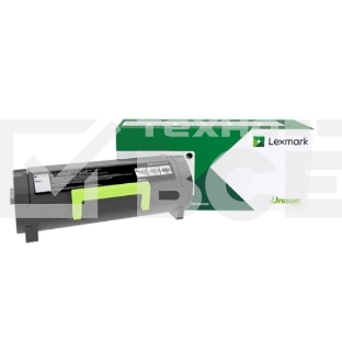 Картридж лазерный Lexmark черный сверхвысокой емкости для MX517de, MX617de, MS517dn, MS617dn 20000 стр.