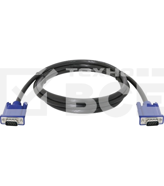 Кабель для монитора Defender SVGA HDDB15M M/M 1.8м BL BB340M-06