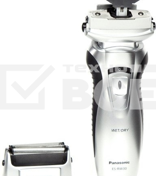 Бритва сетчатая Panasonic ES-RW30S реж.эл.:2 питан.:аккум. серебристый