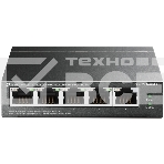 Коммутатор TP-Link 8-Port 10/100Mbps Unmanaged Switch with 4-Port PoE, metal case, desktop mount, PoE budget 41W., фото17