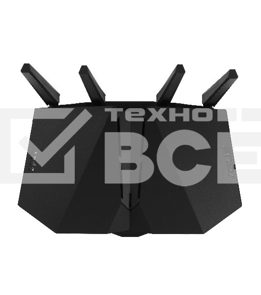 Роутер ASUS RT-AX82U роутер 802.11b/g/n/ac/ax, до 574 + 4804Мбит/c, 2,4 + 5 гГц, 4 антенны, USB, GBT LAN ; 90IG05G0-MO3R10
