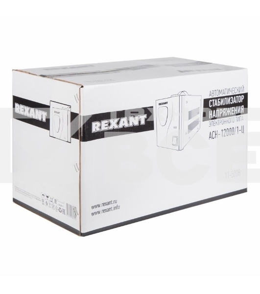 Стабилизатор напряжения АСН-12 000/1-Ц  Rexant