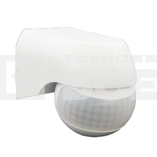 Датчик движения PMS-IR 010 800Вт 180град. 12м IP44 WH JazzWay 5012936