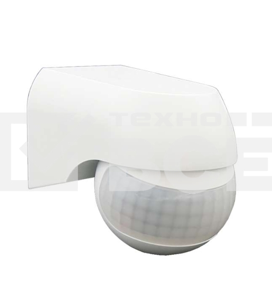 Датчик движения PMS-IR 010 800Вт 180град. 12м IP44 WH JazzWay 5012936