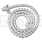 Кабельный органайзер Buro BHP CG252S Spiral Hose 25x2000мм Silver, фото2