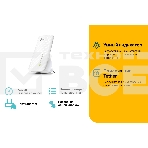 Усилитель Wi-Fi сигнала TP-Link AC750 OneMesh WiFi Range Extender, 300Mbps at 2.4G and 433Mbps at 5G, compact house with internal antennas, 1 10/100Mbps Ethernet port, WPS button for quick setup, Smart Indicator for best location, support OneMeshTMtechnol, фото9