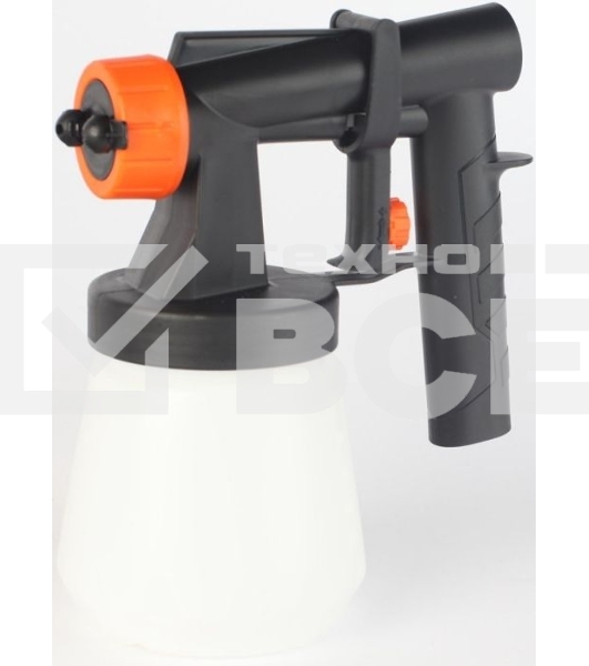 Краскопульт PATRIOT SG 550 HVLP550 Вт., 50 DIN/сек, Расход 850 мл/мин. Резервуар: 700 мл.