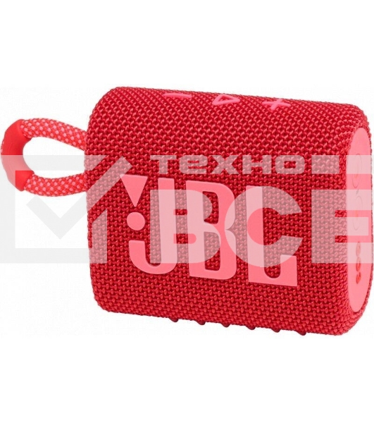 Портативная акустика JBL GO 3, красный