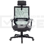 Кресло руководителя Бюрократ EXPERT TW-01 черный 38-418, сетка/ткань, с подголов. крестовина пластик, фото6