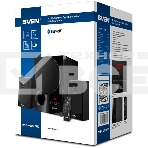Акустическая система 2.1 SVEN MS-2080 / 70 Watt / ~220V 50Hz / FM-тюнер, USB/ SD, дисплей / BLUETOOTH / ПДУ / Black, фото24