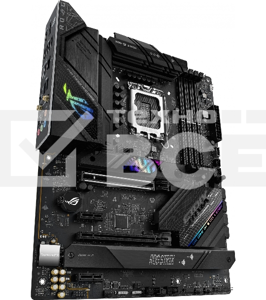 Материнская плата ASUS ROG STRIX B760-F GAMING WIFI, LGA 1700, Intel B760, 4xDDR5, 4xSATA, 3xM.2, 1xPCI-E 5.0 x16, 1xPCI-E 3.0 x4, 1xHDMI, 1xDP, 1x 2.5Gb LAN, 1xUSB-A 3.2 Gen 2, 6xUSB-A 3.2 Gen 1, 1xUSB-C 3.2 Gen 2x2, 5x3.5 мм, 7.1, Standard-ATX