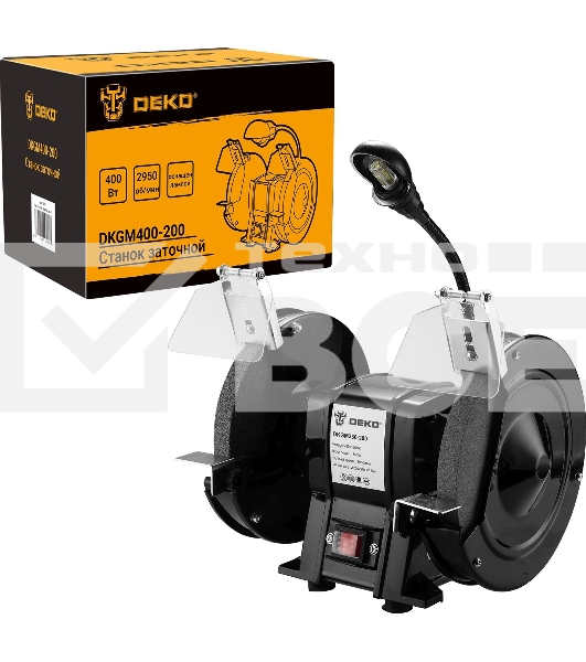 Станок заточной Deko DKGM400-200 400W (063-4324)