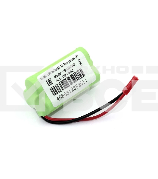 Аккумулятор Ni-MH 3.6V 2400mAh AA Row разъем JST