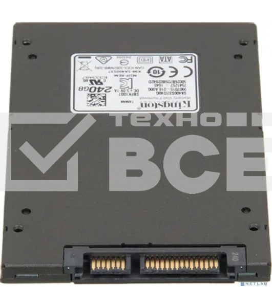 Накопитель SSD Kingston A400, 240GB, SATA III, 2.5