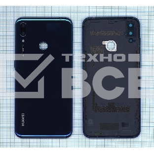 Задняя крышка для Huawei Y7 2019  синяя