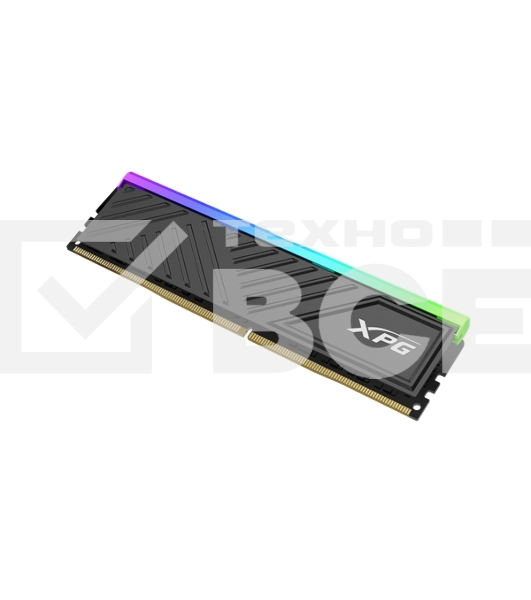 Оперативная память XPG Spectrix D35G RGB, DDR4, 16GB (1x16GB), 3200MHz, CL16, с радиатором, черный, RGB