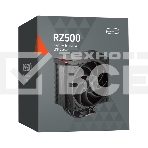 Кулер для процессора PCCooler RZ500 BK (250W, 4-pin PWM, 155mm, Al/Cu, 5x6mm, 1x120mm, 86.73CFM, 32dBA, 2200RPM, S: 1851/1700/1200/115X, AM5/AM4, black), фото 1