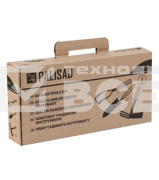 Набор садового инструмента Palisad деревянные рукоятки, 3 предмета