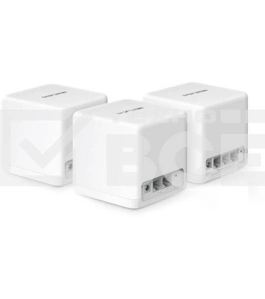 Бесшовный Mesh роутер Mercusys Halo H60X (3-pack) AX1500 Wi-Fi 6 система