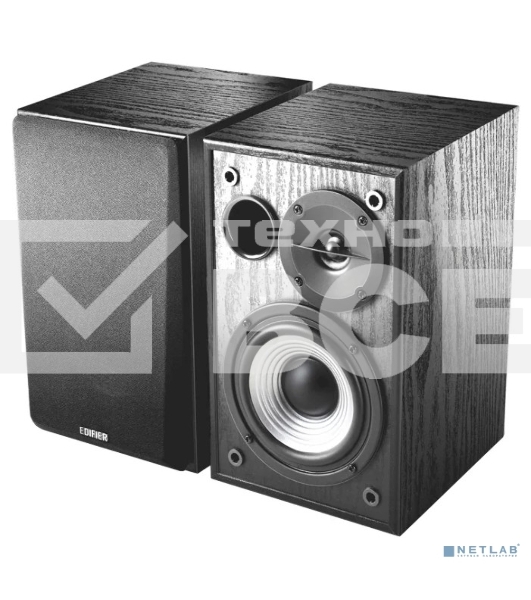 Колонки Edifier R980T темное дерево / черный {Активные, 2 x 12W RMS, 70-18000Гц, дерево}