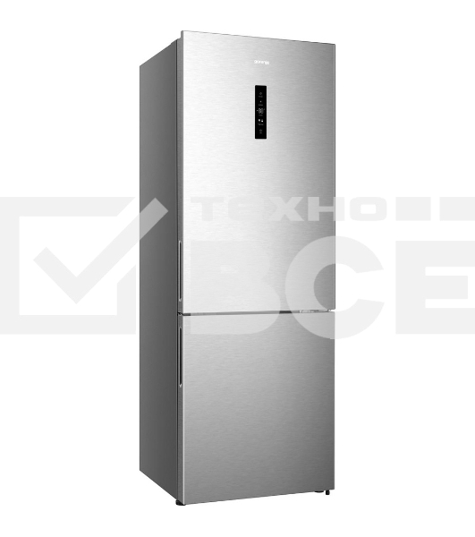 Холодильник Gorenje NRK720EAXL4 серый двухкамерный 347/109л морозилка снизу, No Frost