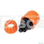 Коннектор для шланга, быстросъемный, с автостопом 1/2 Четыре Сезона, фото5