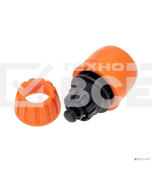 Коннектор для шланга, быстросъемный, с автостопом 1/2 Четыре Сезона