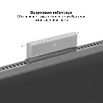 Монитор 27' ExeGate SuperView EA2707CA IPS 2560x1440, 75 Гц, 5 мс, 16:9, 250 кд/м², HDMI 2.0, DP, 3.5 Jack, USB Hub, динамики (2x2 Вт), веб-камера (2 Мп), FreeSync, черный, фото20