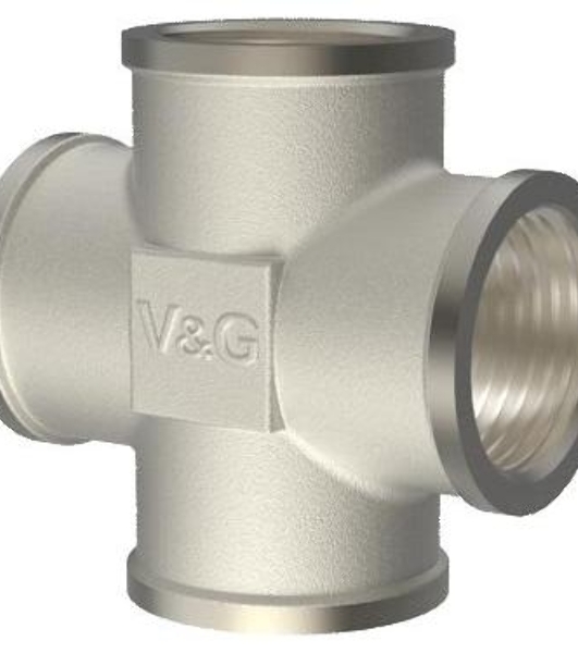 VG-211102 Крестовина ВхВ V&G 3/4'