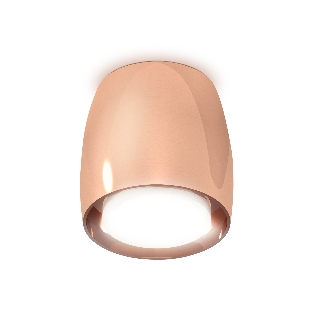 Светильник Ambrella Light XS1144020 PPG/FR золото розовое полированное/белый матовый MR16 GU5.3 (C1144, N7165)