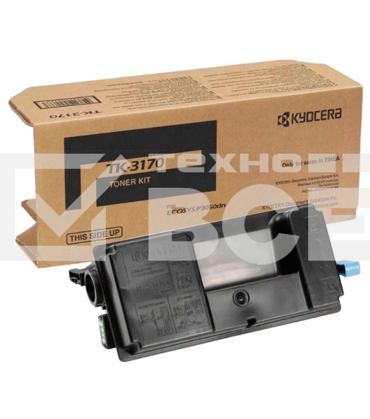 Картридж лазерный Kyocera TK-3170 (1T02T80NL0/1T02T80NL1) черный для P3050DN/P3055DN/P3060DN 15500 стр.