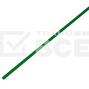 Термоусадочная трубка PROconnect 4,0/2,0 мм, зеленая, по 1 м