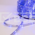 Дюралайт LED, свечение с динамикой (3W) - синий, 24 LED/м, бухта 100м, фото2
