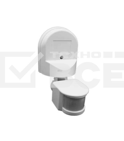 Датчик движения PMS-IR 008 1200Вт 180град. 12м IP44 WH JazzWay 5012899