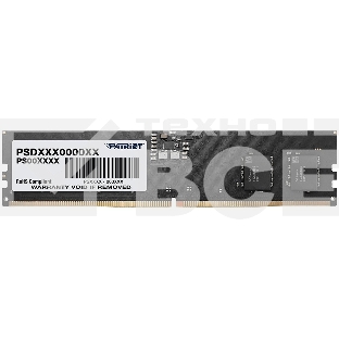 Оперативная память Patriot Signature, DDR5, 8GB (1x8 GB), 4800 MHz, CL40