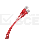 Патчкорд литой 'Aopen' UTP кат.5е 15м красный , фото3