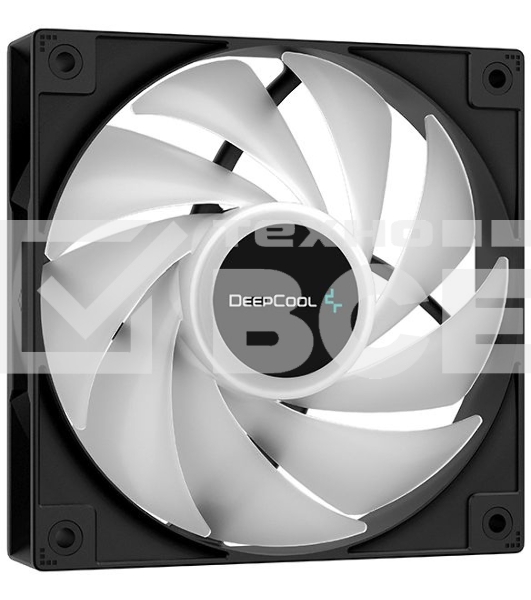 Кулер для процессора DEEPCOOL AG400 LED черный, 120 мм, алюминий/медь, 2000 об/мин, 31.6 дБ, 4 pin, 220 Вт, 150 мм
