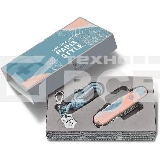 Нож перочинный Victorinox Companion Paris Style (1.3909.E221) 91мм 16функц. розовый с чехлом подар.коробка