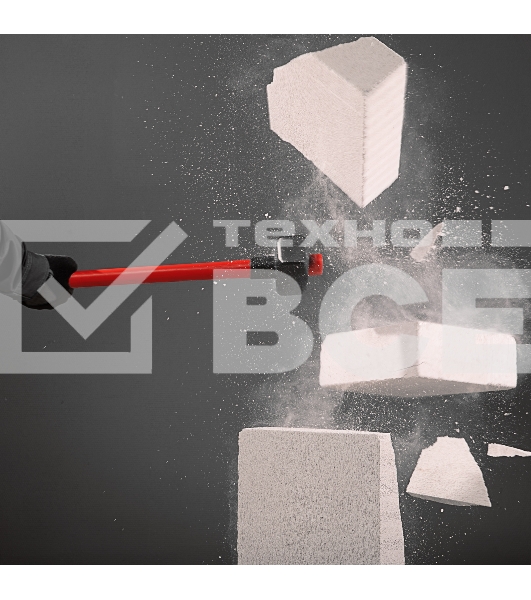 Кувалда Matrix 3000г фибергласовая обрезиненная рукоятка master