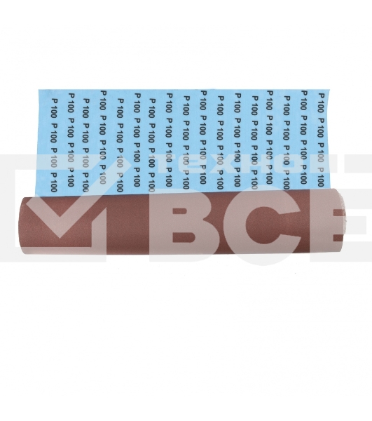 Шкурка на тканевой основе, P 100, 1000 мм х 20 м, водостойкая Matrix